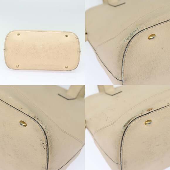 CELINE Hand Bag Leather Beige - Picture 10 of 13
